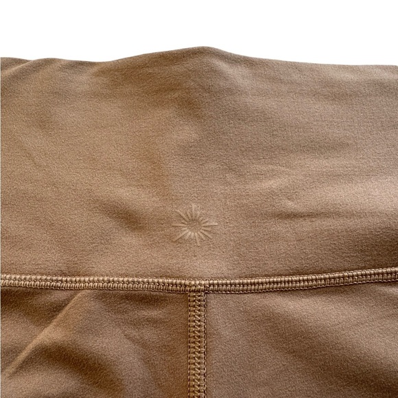 Aerie Offline The Hugger High-Waisted Leggings in Tan Brown - Picture 5 of 8